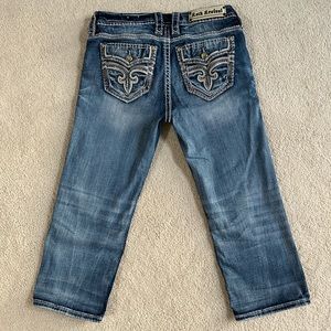 Rock Revival Easy Crop Denim